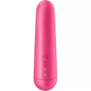 Satisfyer Ultra Power Bullet 3 Mini Bullet Vibrator - Clitoral Stimulator, Personal Massager, Flat Beveled Tip - Portable, Water