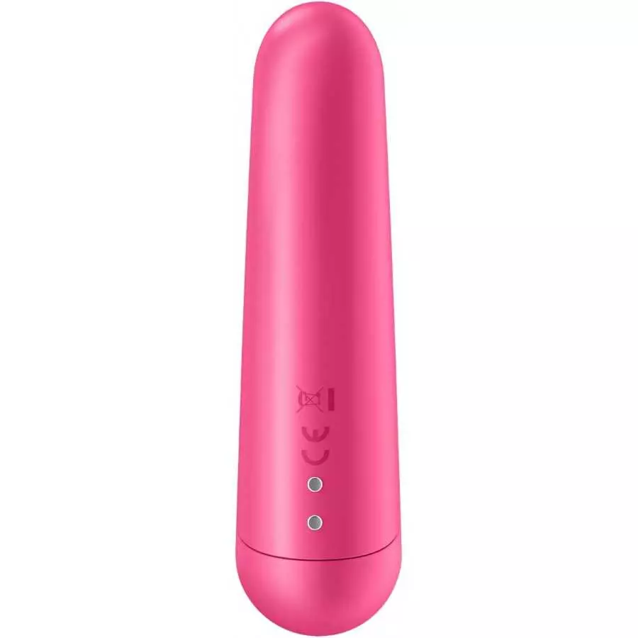 Satisfyer Ultra Power Bullet 3 Mini Bullet Vibrator - Clitoral Stimulator, Personal Massager, Flat Beveled Tip - Portable, Water