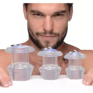 Master Series Ass Bung Clear Hollow Anal Dilator 4.1", Extra Large Master Series Ass Bung Clear Hollow Anal Dilator 4.1", Extra Large