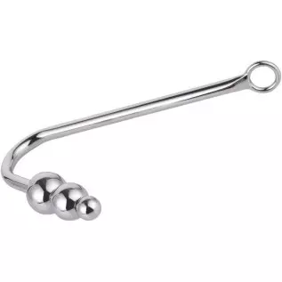 FST Stainless Steel Anal Hook, Buttplug Hook with 3 Interchangeable Heart Balls Anal Sex Toys for Couple Gay Lesbian FST Stainless Steel Anal Hook, Buttplug Hook with 3 Interchangeable Heart Balls Anal Sex Toys for Couple Gay Lesbian