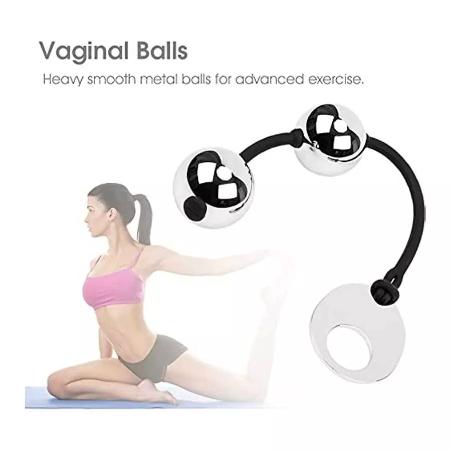 Metal Kegel Ball Kegel Exerciser Anal Beads Erotic Weighted Vaginal Balls Sex Toys for Woman