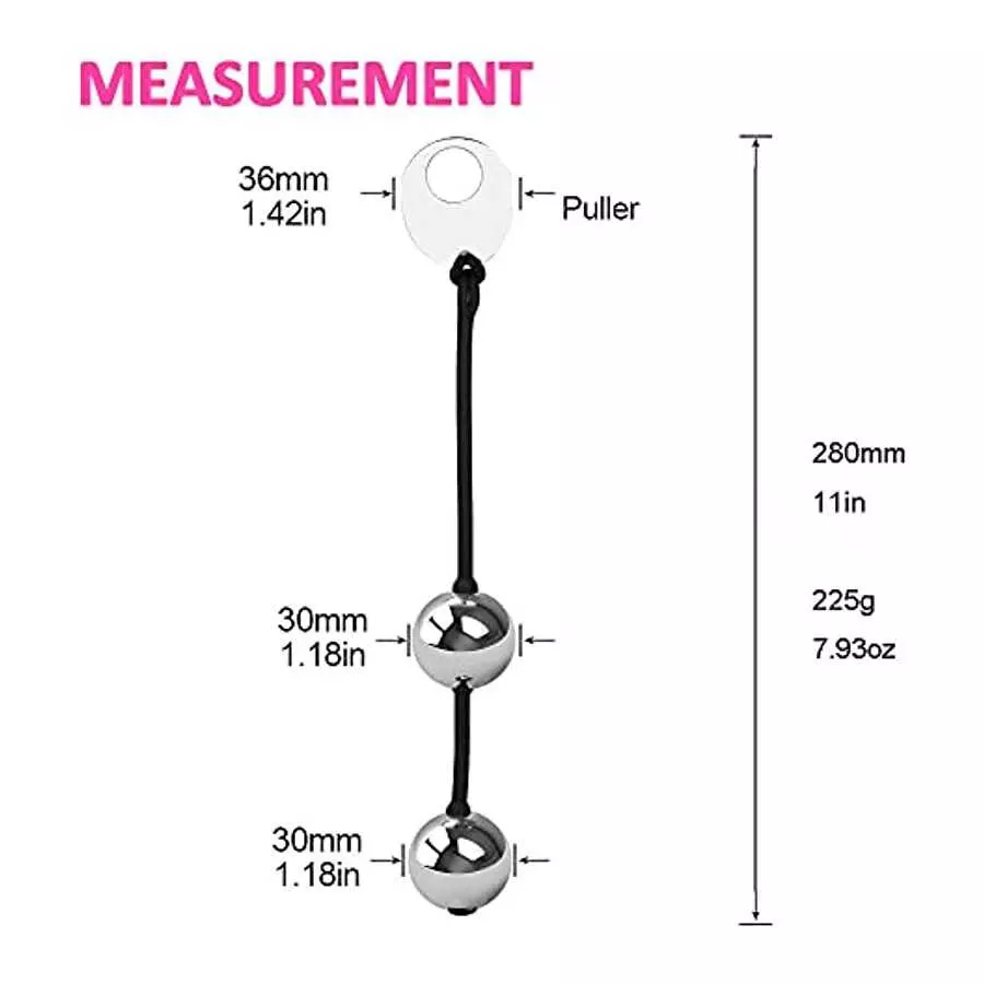 Metal Kegel Ball Kegel Exerciser Anal Beads Erotic Weighted Vaginal Balls Sex Toys for Woman