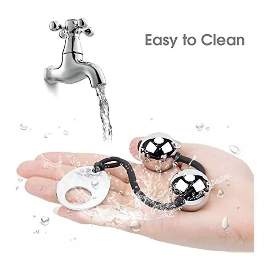 Metal Kegel Ball Kegel Exerciser Anal Beads Erotic Weighted Vaginal Balls Sex Toys for Woman