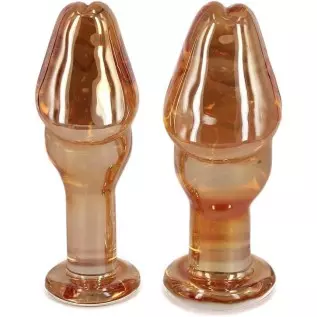 Eastern Delights Glass Pleasure Penis Wand Dildo, Anal Sex Toy Butt Plugs (S) Eastern Delights Glass Pleasure Penis Wand Dildo, Anal Sex Toy Butt Plugs (S)