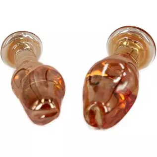 Eastern Delights Glass Pleasure Penis Wand Dildo, Anal Sex Toy Butt Plugs (S) Eastern Delights Glass Pleasure Penis Wand Dildo, Anal Sex Toy Butt Plugs (S)
