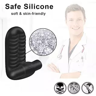 G Spot Finger Vibrator with Bullet, Adult Toys with 10 Modes Powerful Vibration Stimulator Nipples, Sex Toy for Female or Couple G Spot Finger Vibrator with Bullet, Adult Toys with 10 Modes Powerful Vibration Stimulator Nipples, Sex Toy for Female or Couple