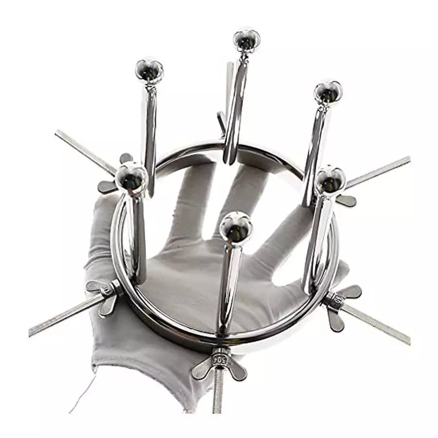 BAIWang Anal Sex Toys Stainless Steel Butt Plug Anal BDSM Anal, 1.0 Count