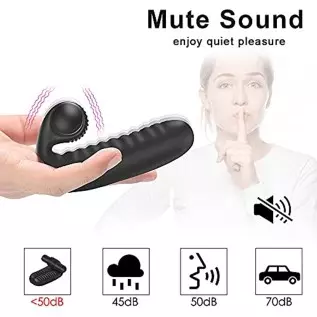 G Spot Finger Vibrator with Bullet, Adult Toys with 10 Modes Powerful Vibration Stimulator Nipples, Sex Toy for Female or Couple G Spot Finger Vibrator with Bullet, Adult Toys with 10 Modes Powerful Vibration Stimulator Nipples, Sex Toy for Female or Couple