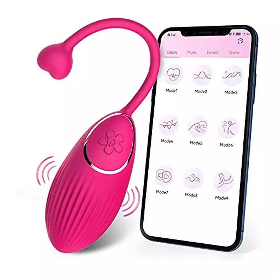 Remote Control Vibrator, Couple Vibrator with 10 Frequencies and APP Control, Waterproof & Rechargeable G spot Clitoral Stimulat Remote Control Vibrator, Couple Vibrator with 10 Frequencies and APP Control, Waterproof & Rechargeable G spot Clitoral Stimulat