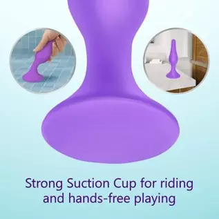 Anal Plug Training Set - Silicone Anal Sex Toys for Beginners and Advanced - Anal Butt Plugs Starter Kit for Women and Men - 3 P