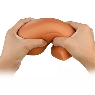 Ultra Soft Anal Plug, Liquid Silicone Butt Plug with Strong Suction Cup Base, G-spot Stimulation Vaginal Massage Prostate Mastur