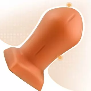 Ultra Soft Anal Plug, Liquid Silicone Butt Plug with Strong Suction Cup Base, G-spot Stimulation Vaginal Massage Prostate Mastur