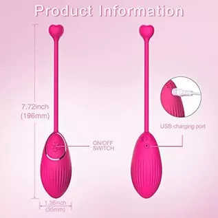 Remote Control Vibrator, Couple Vibrator with 10 Frequencies and APP Control, Waterproof & Rechargeable G spot Clitoral Stimulat Remote Control Vibrator, Couple Vibrator with 10 Frequencies and APP Control, Waterproof & Rechargeable G spot Clitoral Stimulat