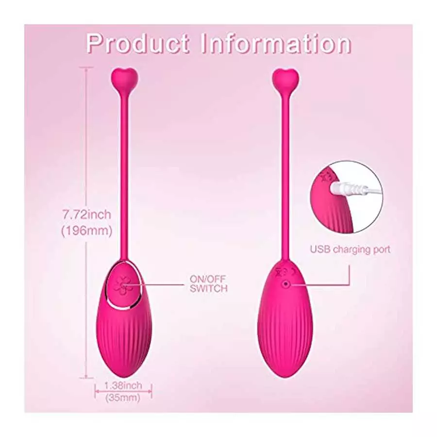Remote Control Vibrator, Couple Vibrator with 10 Frequencies and APP Control, Waterproof & Rechargeable G spot Clitoral Stimulat