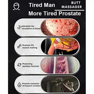 Anal Wearable Vibrators with 12 Modes for Male Masturbation Personal Massager Butt Plugs G Spot Vibrator Adults Sex Toys for Men Anal Wearable Vibrators with 12 Modes for Male Masturbation Personal Massager Butt Plugs G Spot Vibrator Adults Sex Toys for Men