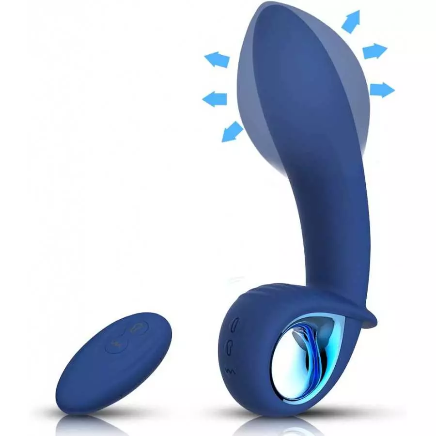 G-spot Anal Vibrator Automatic Inflatable Prostate Massager Sex Toys - Adorime Rechargeable Silicone Vibrating Butt Plug Expansi G-spot Anal Vibrator Automatic Inflatable Prostate Massager Sex Toys - Adorime Rechargeable Silicone Vibrating Butt Plug Expansi