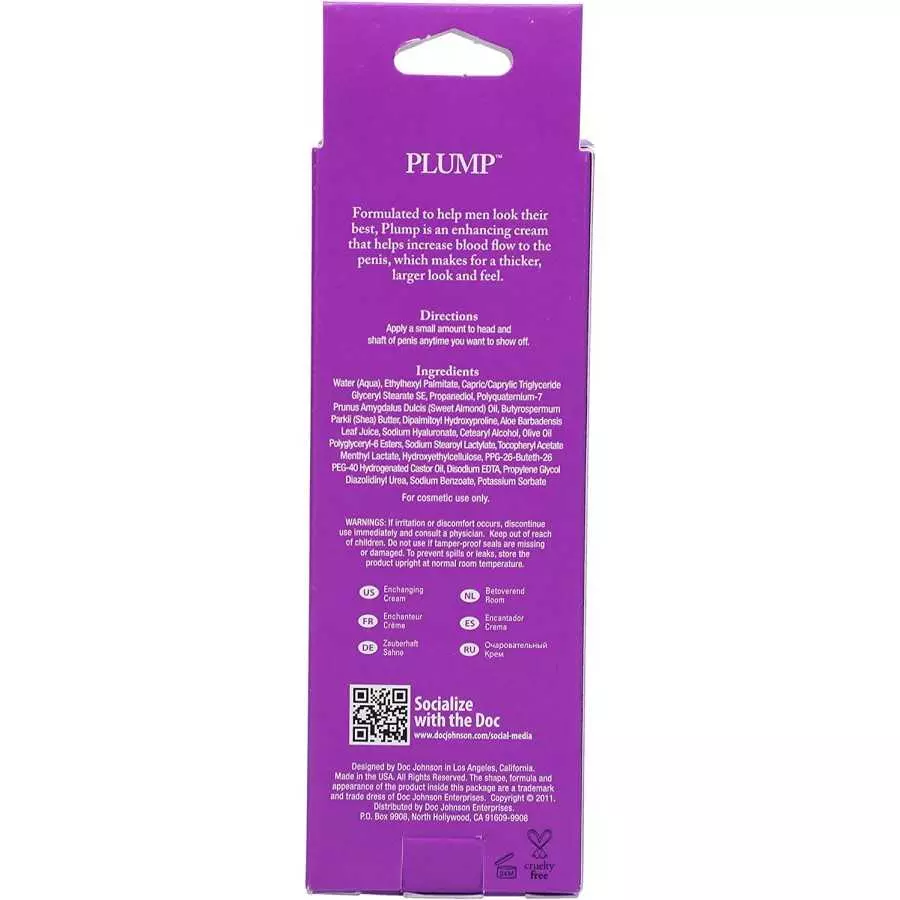 Doc Johnson Proloonging Plus Plump for Men, 2 Count