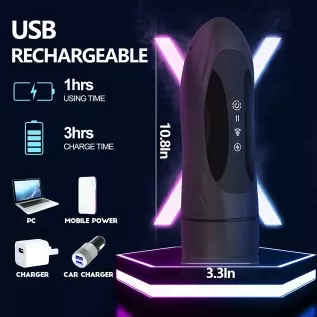 3 in 1 Automatic Male Masturbator, Masturbators Cup with 5 Thrusting & 4 Suction & 7 Vibration Modes Penis Pump, Sucking Pocket 3 in 1 Automatic Male Masturbator, Masturbators Cup with 5 Thrusting & 4 Suction & 7 Vibration Modes Penis Pump, Sucking Pocket