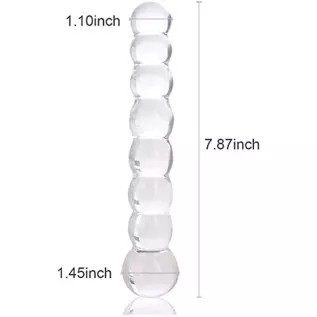Glass Dildo, Crystal G Spot Stimulation Pleasure Wand Penis Anal Sex Toys for Couple Women Romi Glass Dildo, Crystal G Spot Stimulation Pleasure Wand Penis Anal Sex Toys for Couple Women Romi