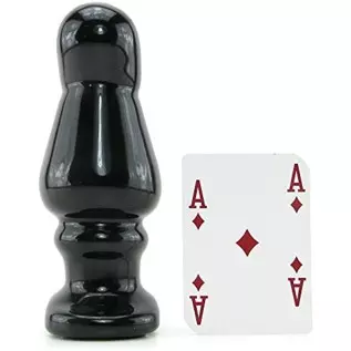 Doc Johnson Titanmen - Master Tool #5 - Angled Wide Plug - 6.5 in. Long and 2.5 in. Wide - Prostate Stimulating Anal Toy - Butt Doc Johnson Titanmen - Master Tool #5 - Angled Wide Plug - 6.5 in. Long and 2.5 in. Wide - Prostate Stimulating Anal Toy - Butt