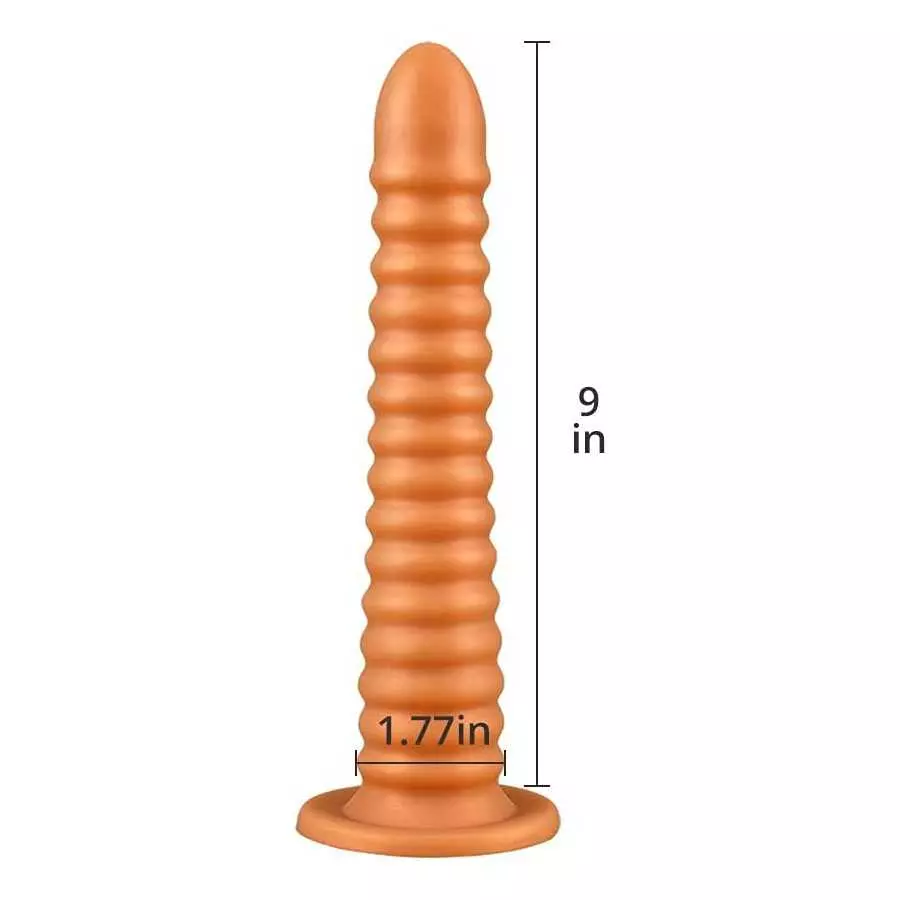 Silicone Anal Plug & Butt Plugs Training Stimulation for Beginners Advanced Users with Strong Suction Cup, Women Men Masturbatio