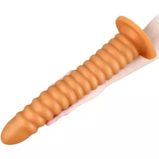 Silicone Anal Plug & Butt Plugs Training Stimulation for Beginners Advanced Users with Strong Suction Cup, Women Men Masturbatio