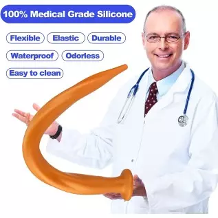 Sexy Toys, 25inchs Butt Plug with Strong Suction Cup/Medical Silicone Sensuality Anal Toys/Prostate Massage Anus Dilator Anal Ba