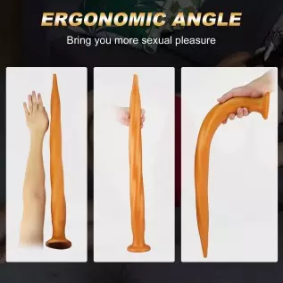 Sexy Toys, 25inchs Butt Plug with Strong Suction Cup/Medical Silicone Sensuality Anal Toys/Prostate Massage Anus Dilator Anal Ba