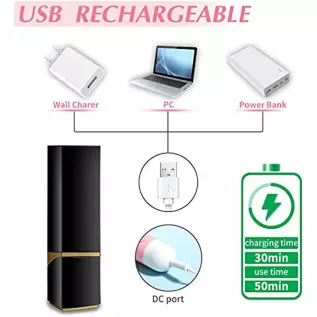 Bullet Vibrator, Mini Lipstick Clitorial Stimulation Toys, Rechargeable Waterproof G Spot Vibrator Sex Toys for Women Couples Bullet Vibrator, Mini Lipstick Clitorial Stimulation Toys, Rechargeable Waterproof G Spot Vibrator Sex Toys for Women Couples