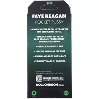 Doc Johnson All Star Porn Stars Faye Reagan Pussy Masturbator, Beige (N8096)