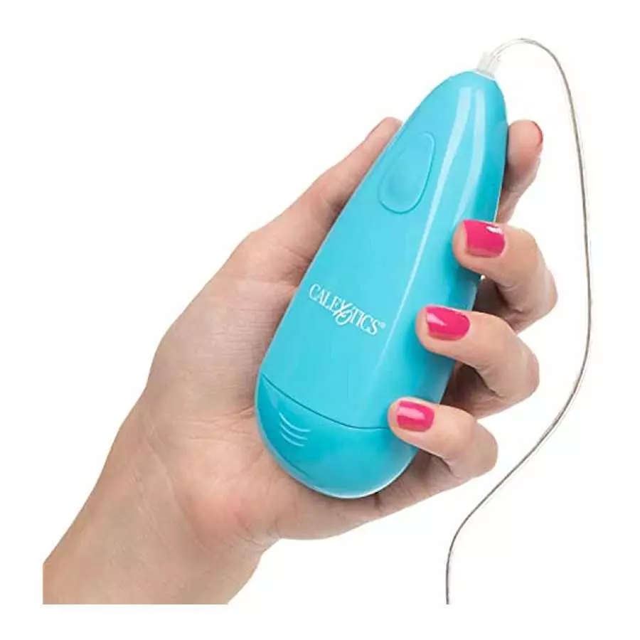 CalExotics Waterproof Gyrating Bullet - Blue