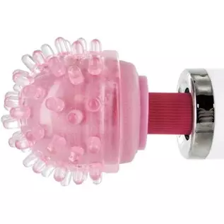 Wand Essentials Nub Tip Wand Attachment, Pink (AB936)