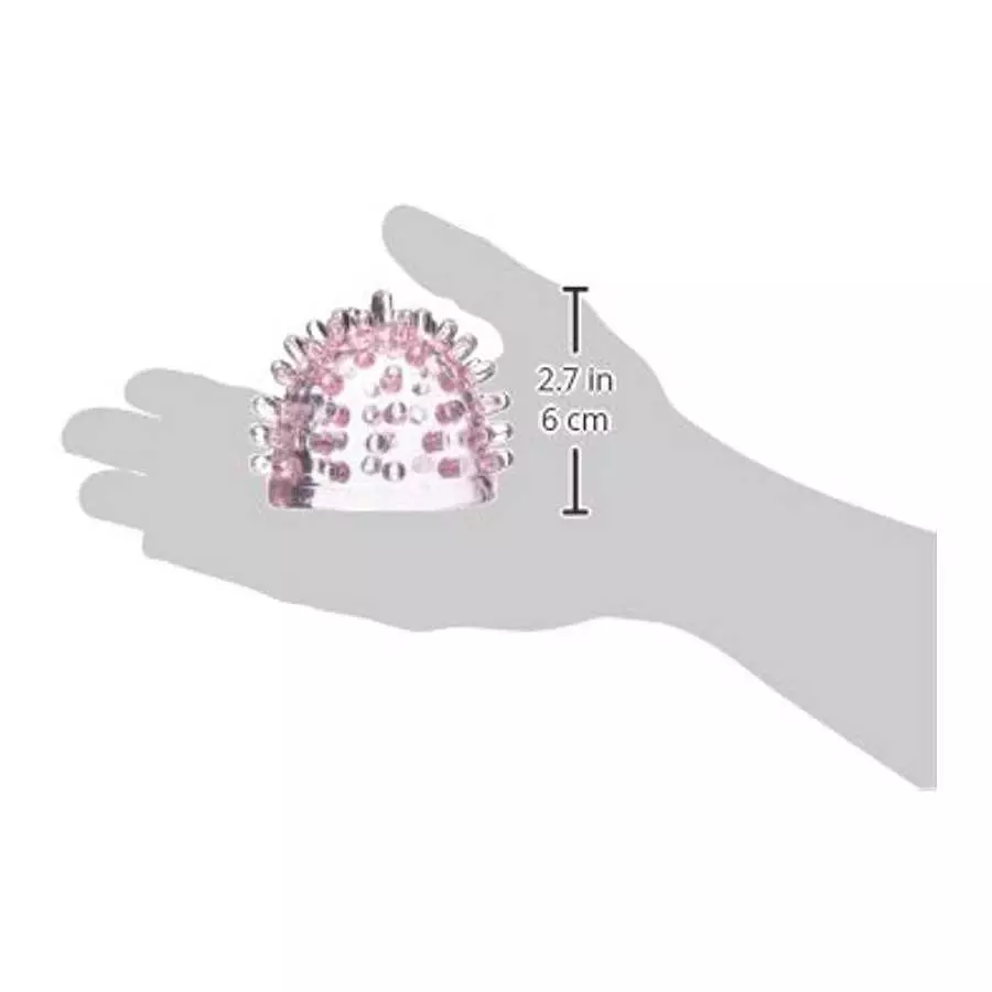 Wand Essentials Nub Tip Wand Attachment, Pink (AB936)