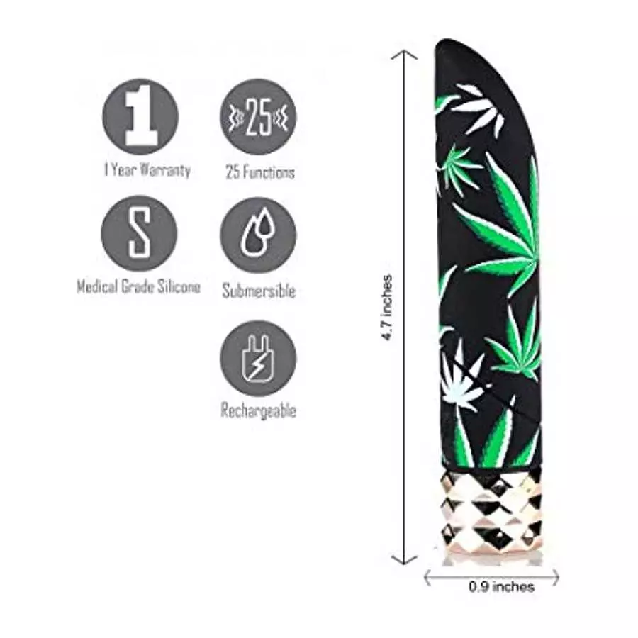 Maia Toys Jane 420 Rechargeable Powerful Bullet Clitoral Vibrator Sex Toy for Women