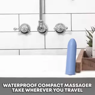 Dame Products Zee Handheld Portable Small Massager, Strong Massaging, Water Resistant Bullet - Citrus Color Dame Products Zee Handheld Portable Small Massager, Strong Massaging, Water Resistant Bullet - Citrus Color