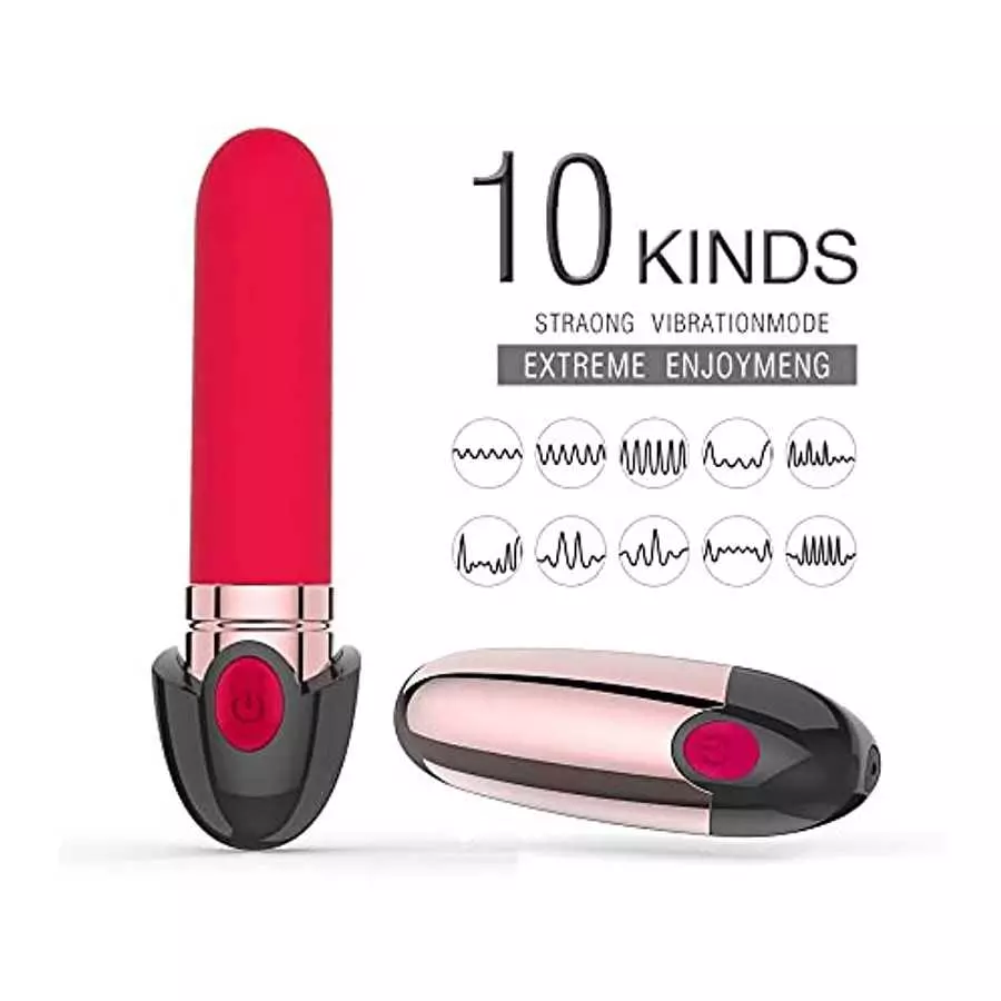 Women's lipstick vibrator wireless powerful vibrator wireless mini bullet lipstick vibrator vibrator female clitoral G-spot orga