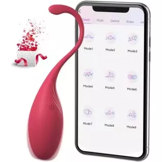 Bullet Vibrator, Vibrating Bullet Sex Toy for Women Vibrating Ball, Powerful & Quiet Wireless Silicone Stimulator, Bluetooth Rem