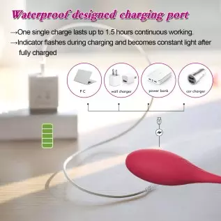 Bullet Vibrator, Vibrating Bullet Sex Toy for Women Vibrating Ball, Powerful & Quiet Wireless Silicone Stimulator, Bluetooth Rem