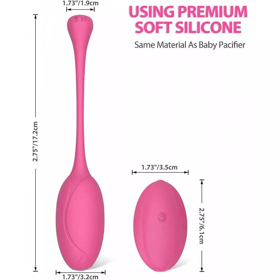 2022 Upgraded Bullet Vibrator Vibrating Eggs, Love Eggs for G-Spot Stimulation, Wireless Love Balls Sex Toys for Women with Remo