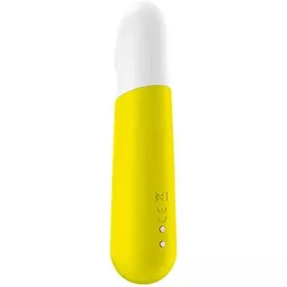 Satisfyer Ultra Power Bullet 4 Mini Bullet Vibrator - Clitoral Stimulator, Personal Massager, Flat Beveled Tip - Portable, Water Satisfyer Ultra Power Bullet 4 Mini Bullet Vibrator - Clitoral Stimulator, Personal Massager, Flat Beveled Tip - Portable, Water