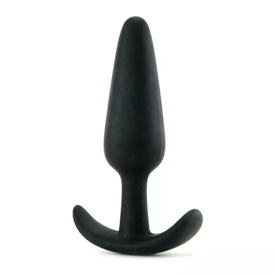 Doc Johnson Mood - Naughty 1 - Silicone Anal Plug - Large - 4.9 in. Long and 1.3 in. Wide - Tapered Base for Comfort Between The
