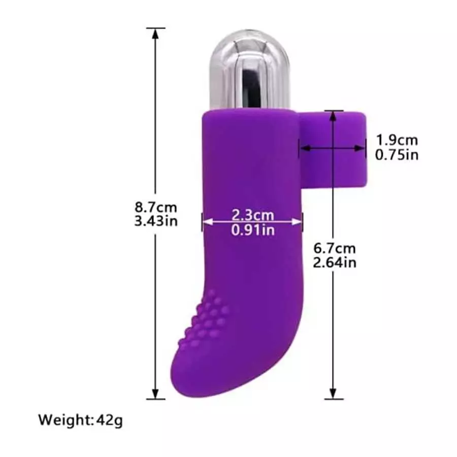 Mini Vibrator, Dildos, Bullet Vibrator, USB Charger, Silicone Finger Massager, Multifunctional Waterproof Finger Couples Sex Toy