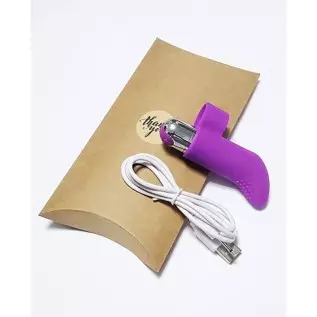 Mini Vibrator, Dildos, Bullet Vibrator, USB Charger, Silicone Finger Massager, Multifunctional Waterproof Finger Couples Sex Toy