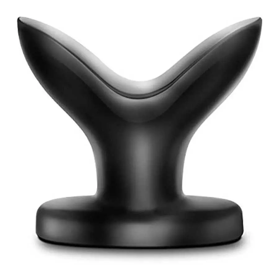 Blush Anal Adventures Anal Anchor Expanding Butt Plug, Sex Toy for Men, Sex Toy for Women, Black