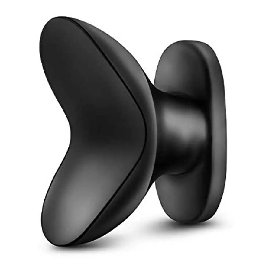 Blush Anal Adventures Anal Anchor Expanding Butt Plug, Sex Toy for Men, Sex Toy for Women, Black