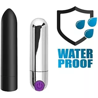 LESEOX Mini Bullet Vibrator for Clitoris Vagina Nipple Precise Stimulations, Waterproof G-Spot Clitoral Bullet Massager 10 Vibra LESEOX Mini Bullet Vibrator for Clitoris Vagina Nipple Precise Stimulations, Waterproof G-Spot Clitoral Bullet Massager 10 Vibra