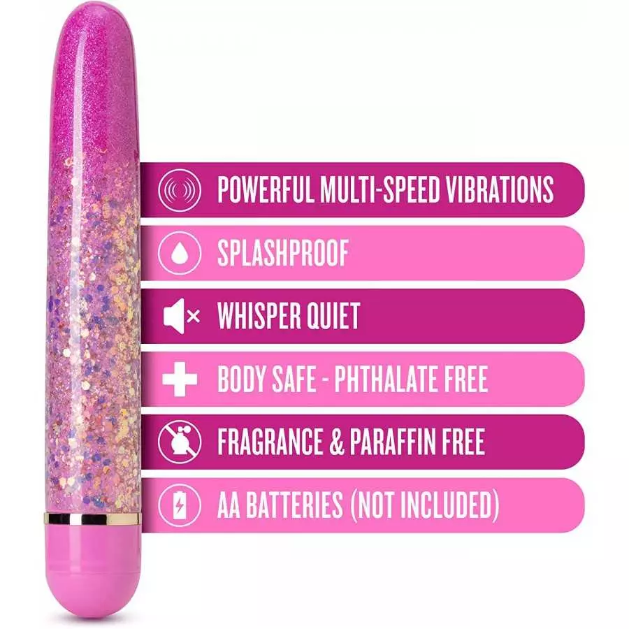 The Collection Etherial - 7 Inches Length and 1 Inches Width - Powerful Multispeed Vibrations Through Twist Dial - Massage, Rela