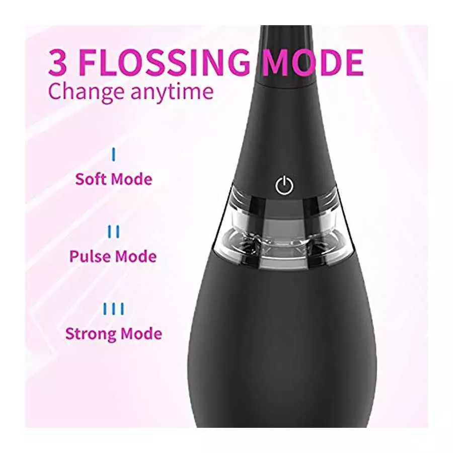 Anal Douche, Electric Automatic Enema Anel Bulb Silicone Toy Anal Cleaner for Male/Female/Man/Women/Gay/Private, Enimas Reusable