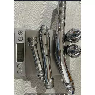 YXWLLN Shower Deep Cleansing Alloy Tube for Shower Cleansing Anal System Bathroom Products Multicolour