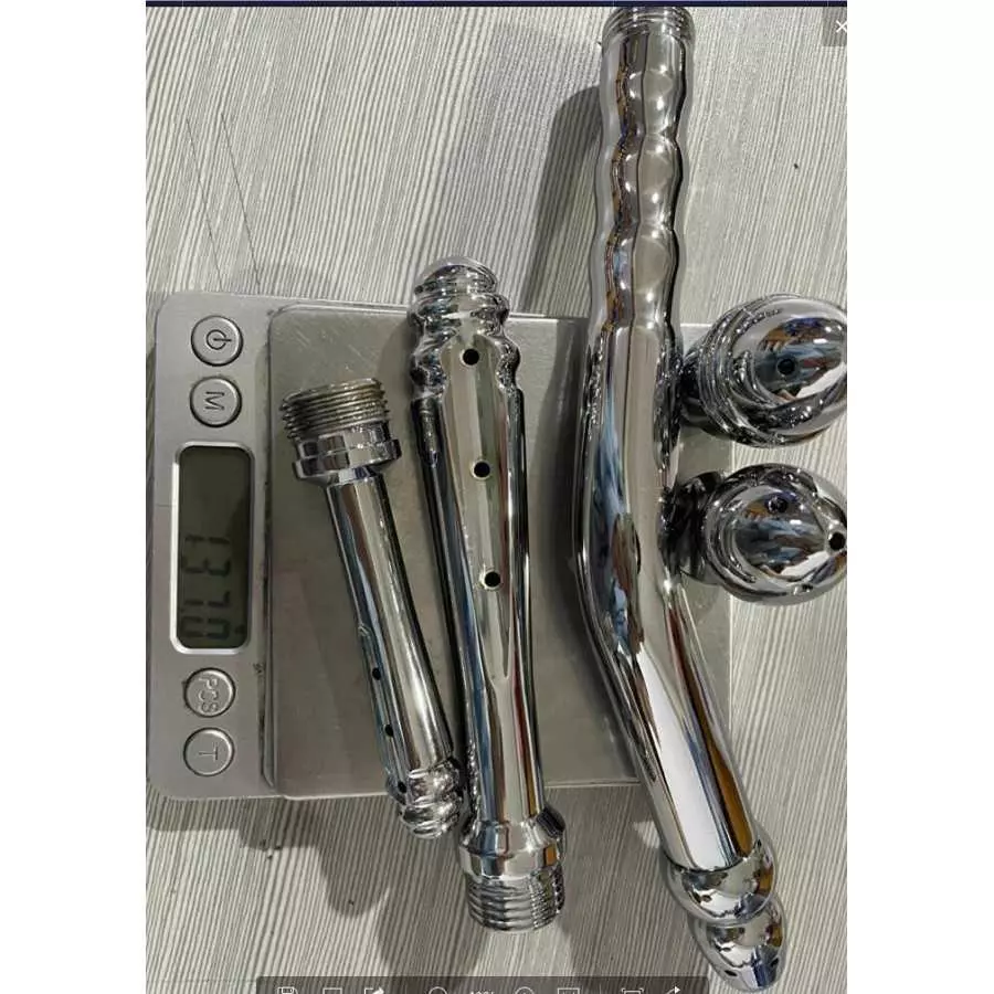 YXWLLN Shower Deep Cleansing Alloy Tube for Shower Cleansing Anal System Bathroom Products Multicolour